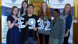 Heather Corley, Melanie Patrick, Tony Hon, Catriona Quinn, Adaku Obilor and Fundraiser Kirsty Nimmo